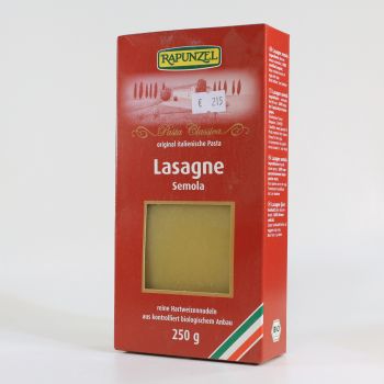 RAPUNZEL Lasagne Platten Semola 250 g