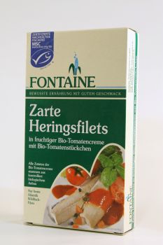 FONTAINE Heringsfilet BioTomate Creme 200 g