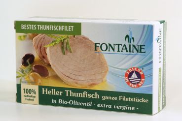 FONTAINE Thunfisch Hell in Olivenöl 120 g