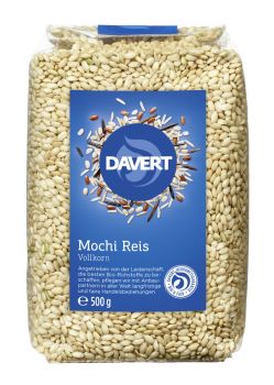 DAVERT Mochi Reis,süßer Vollkornreis 500 g