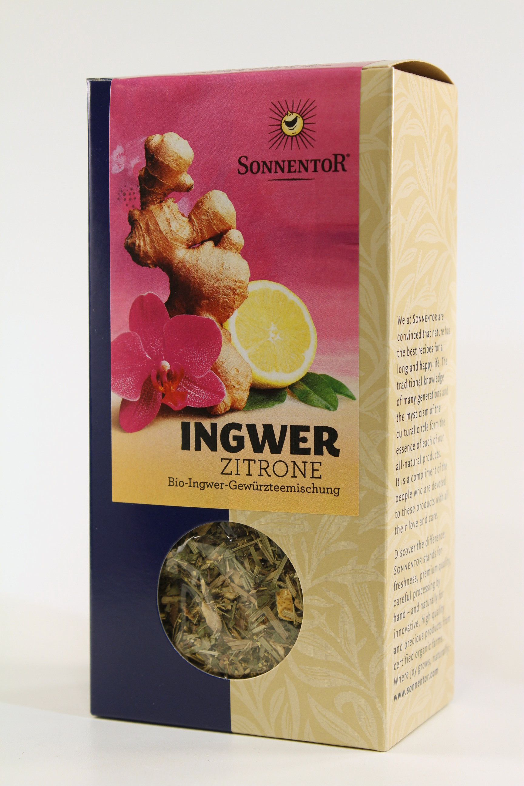 Naturkost Spittelberg - Ingwer-Zitronen-Tee 80 g - SONNENTOR