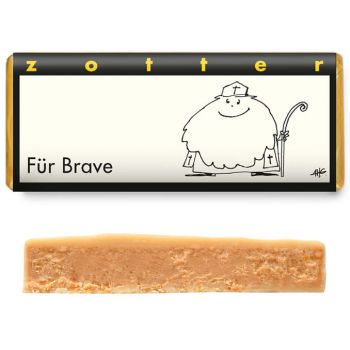 ZOTTER "Für Brave" Nikolaus - Schokobiene Staffelpreis: ab 10stk.