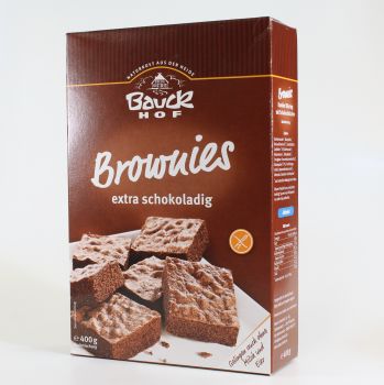 BAUCKHOF Brownies Backmischung glutenfrei 400 g