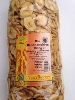 NESTELBERGER Bananenchips getrocknet 1 kg