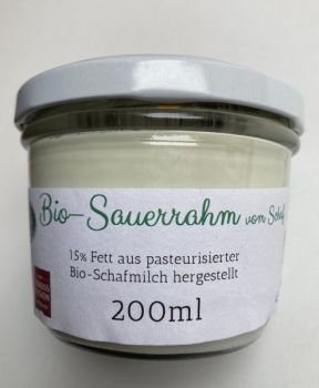 BIO Schafmilch Sauerrahm 200 ml