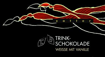ZOTTER Trinkschokolade Weisse mit Vanille