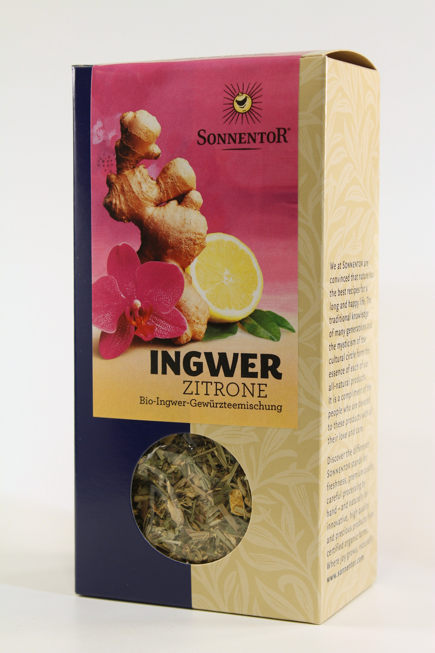 Naturkost Spittelberg - Ingwer-Zitronen-Tee 80 g - SONNENTOR Naturkost Spittelberg - Ingwer-Zitronen-Tee 80 g - SONNENTOR