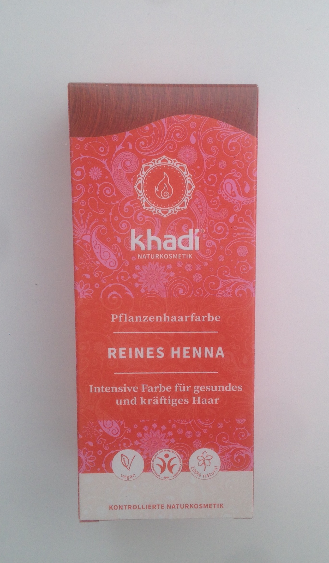 Naturkost Spittelberg KHADI Reines Henna 100g