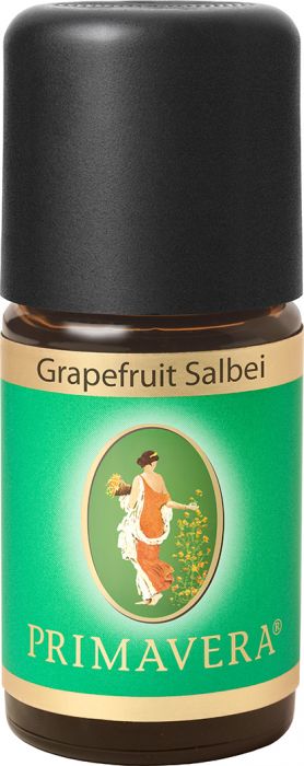 PRIMAVERA LIFE Grapefruit Salbei, 5 ml Flasche