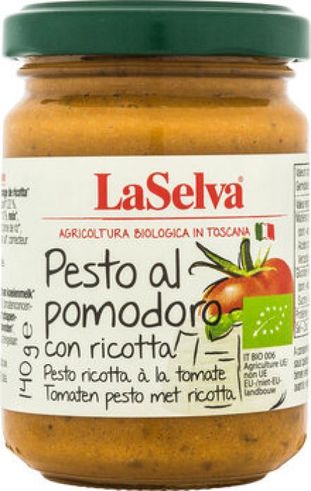 LA SELVA Pesto al pomodoro con ricotta 140g