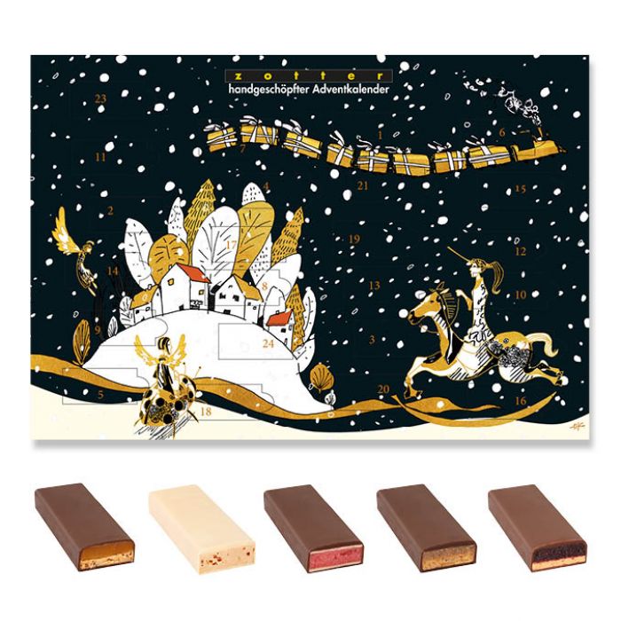ZOTTER handgeschöpfter Adventkalender 1 Stk