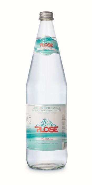 PLOSE Wasser medium 1 l Flasche