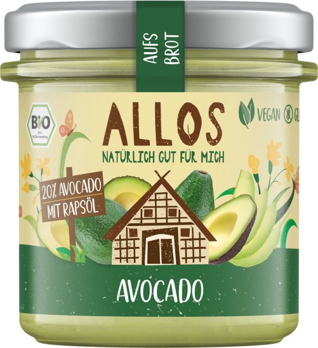ALLOS Avocadoaufstrich Aufs Brot 140g