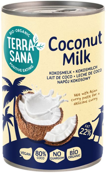 TERRASANA Kokosmilch Coconut Milk 400ml