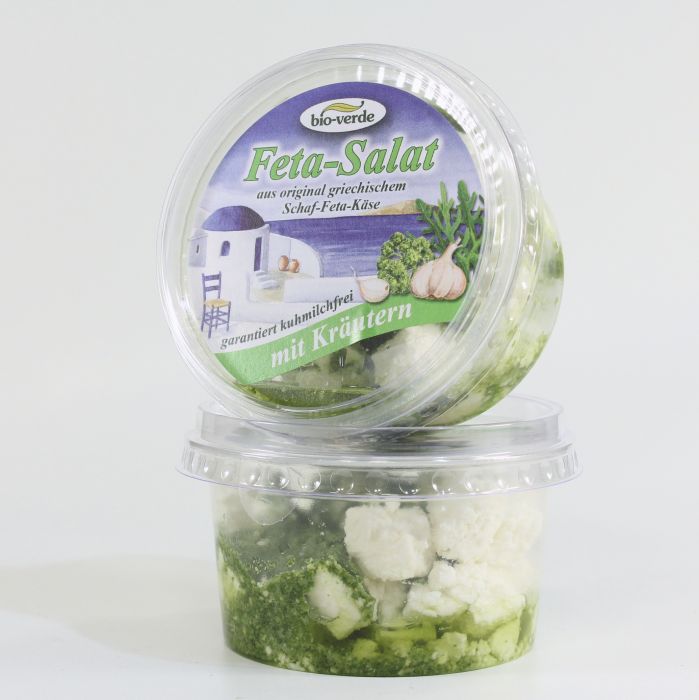 BIO VERDE Feta-Salat mit Kräutern 125 g