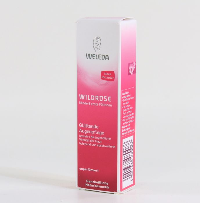WELEDA Wildrose Glättende Augenpflege, 10 ml Tube