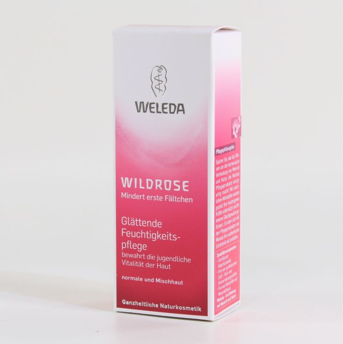 WELEDA Wildrose Glättende Feuchtigkeitspflege, 30 ml Tube