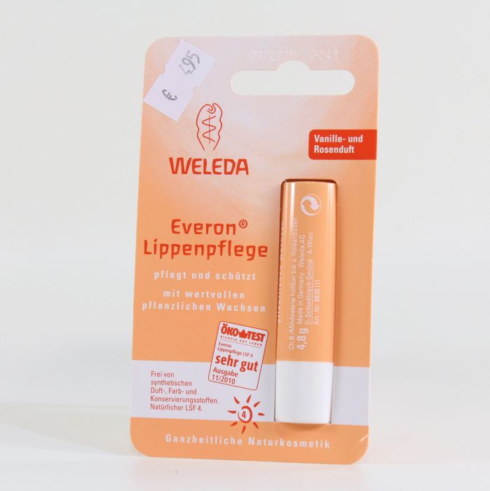 WELEDA Everon Lippenpflege, 4,8 gr Stück