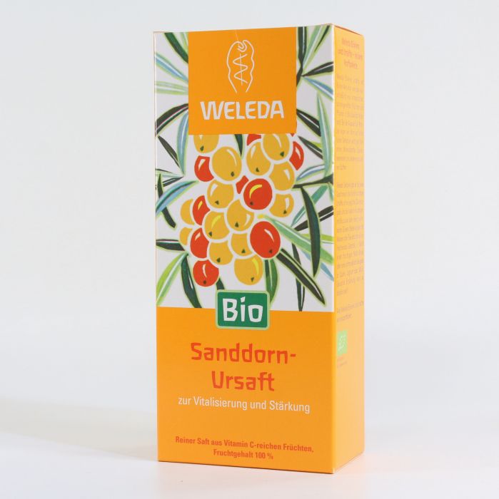 WELEDA Sanddorn-Ursaft, 200 ml Flasche
