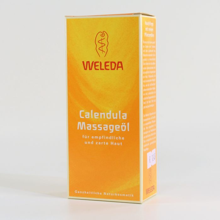 WELEDA Calendula-Massageöl, 100 ml Flasche