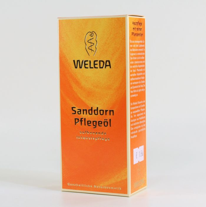 WELEDA Sanddorn-Pflegeöl, 100 ml Flasche