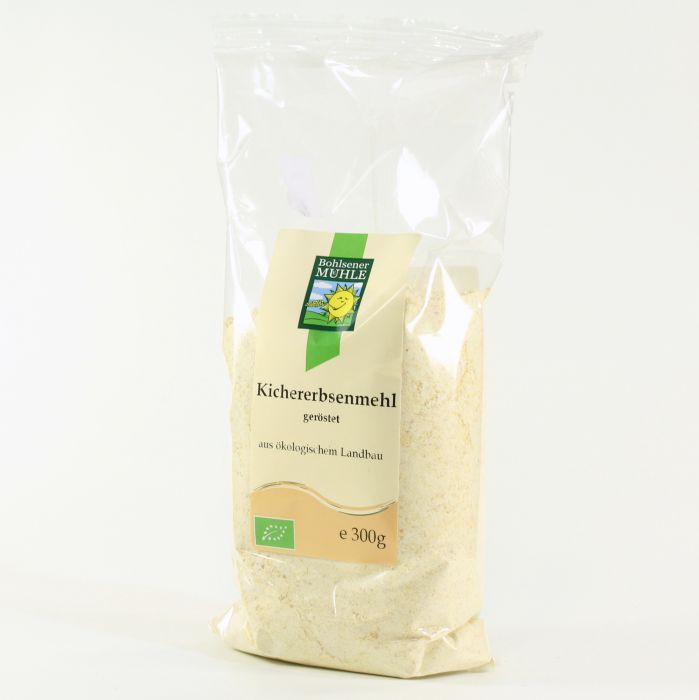BOHLSENER MÜHLE Kichererbsenmehl geröstet 300 g