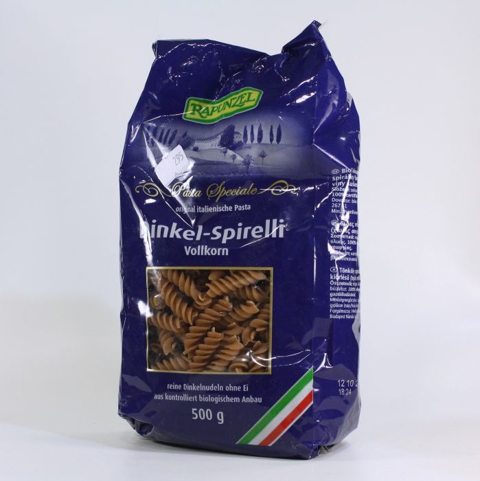 RAPUNZEL Vollkorn-Dinkel-Spirelli 500 g