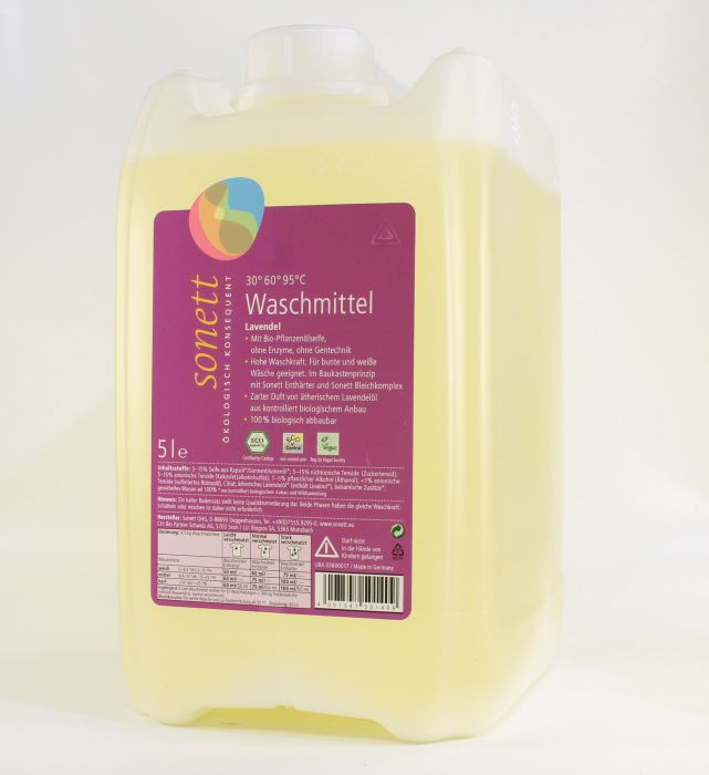 SONETT Waschmittel flüssig Lavendel 5 l