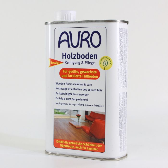 AURO Holzboden Reinigung & Pflege, 0,5 ltr Flasche