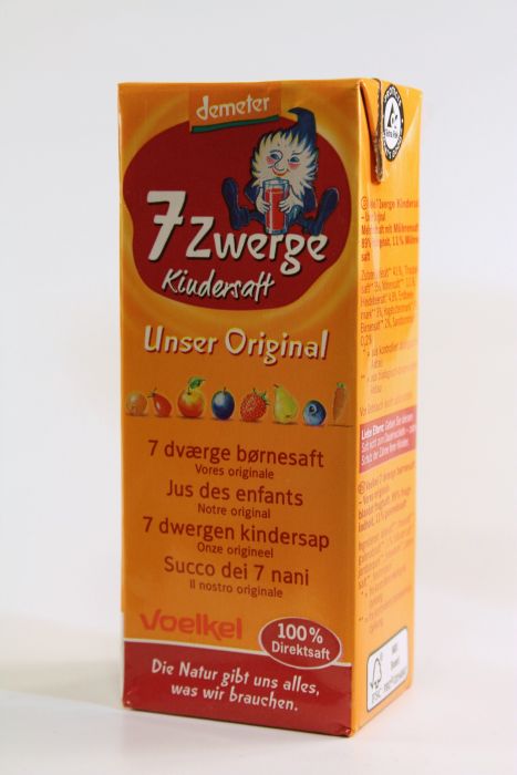 VOELKEL 7 Zwerge Kindersaft demeter Unser Original, 200 ml Stück