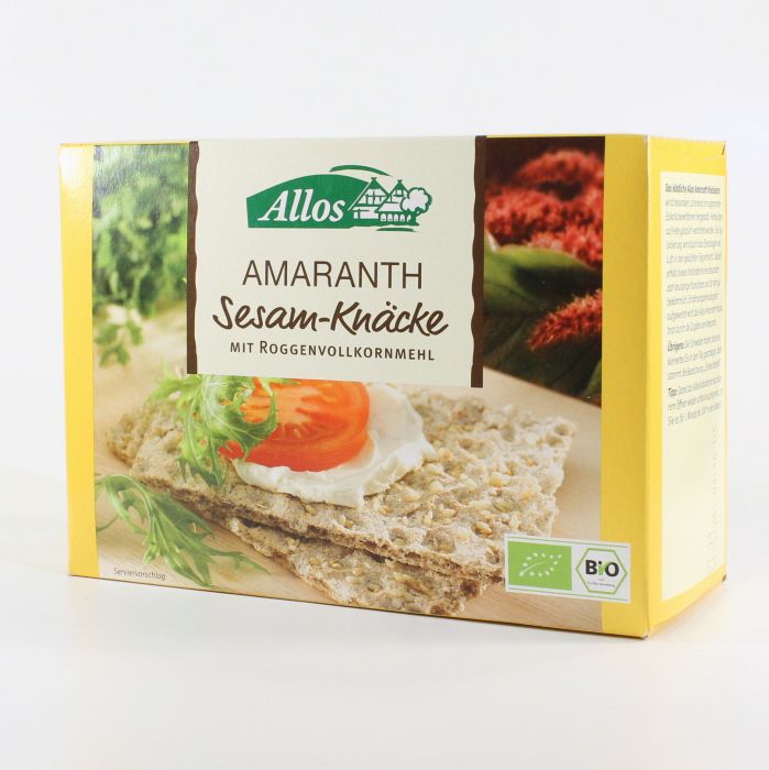 ALLOS Amaranth-Sesam-Knäcke 250 g