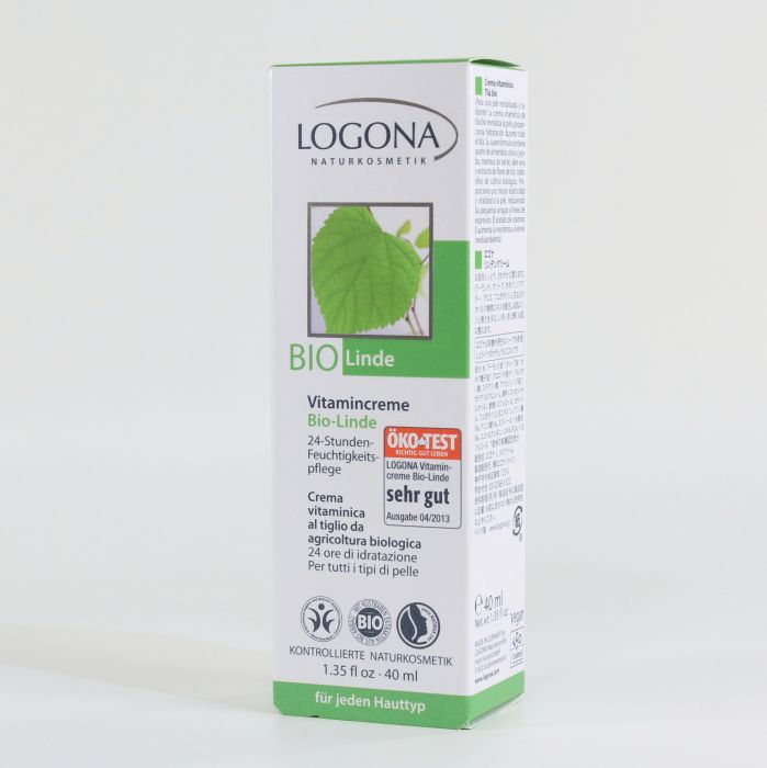 LOGONA Vitamincreme Bio-Linde, 40 ml Tube