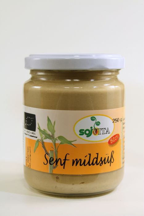 SOJVITA Senf mildsüss 250g