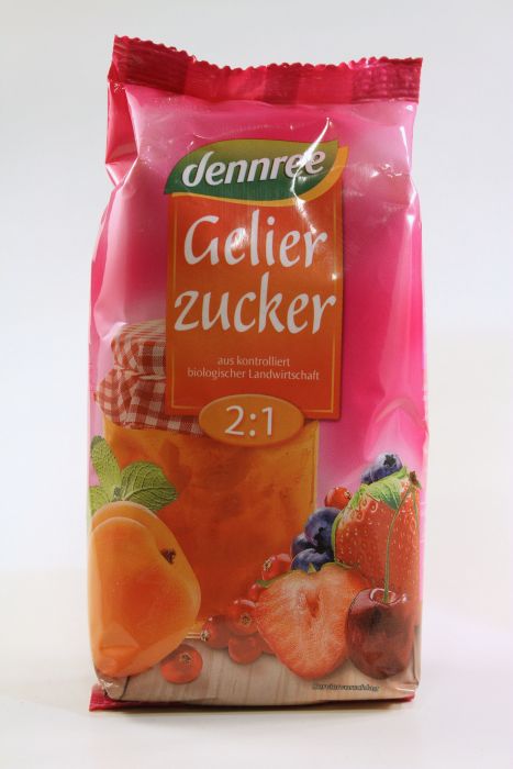 DENNREE Gelierzucker 2:1, 500 gr Packung