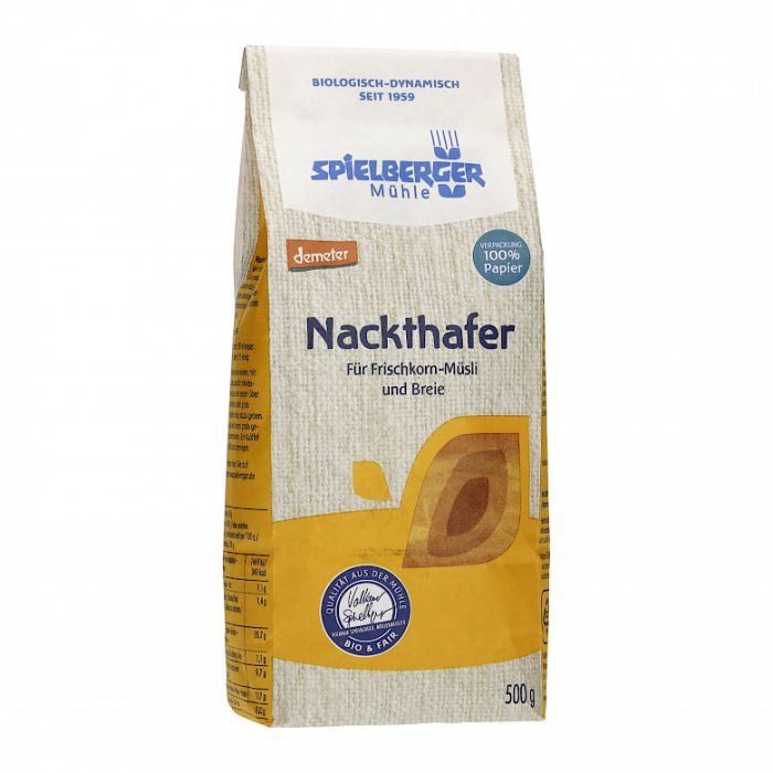 BIO Nackthafer 500g