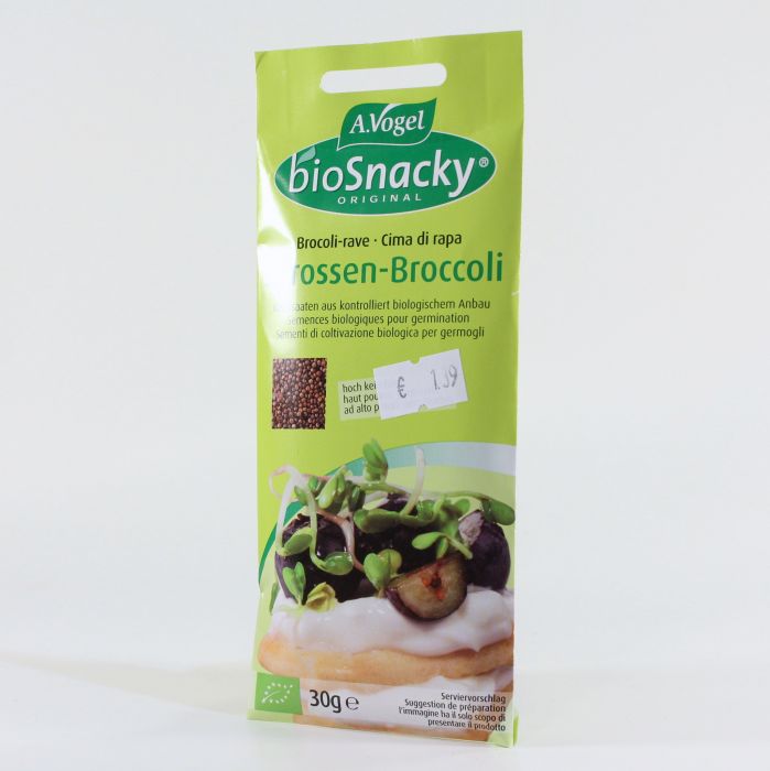 A.VOGEL-BIOSNACKY Sprossen-Broccoli Keimsaat 30 g