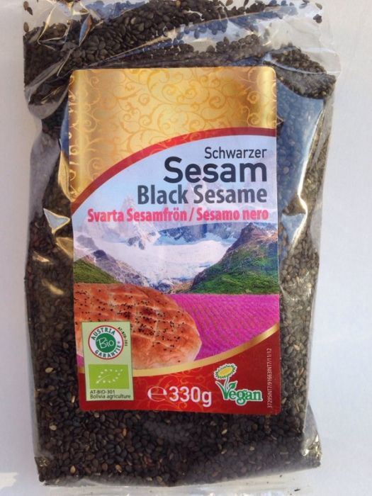 BIO Schwarzer Sesam 330g