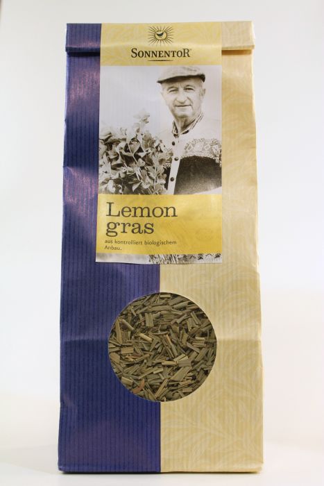 SONNENTOR Lemongras, Zitronengras, 80 gr Packung
