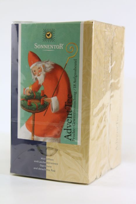 SONNENTOR Advents-Früchtetee, 2,8 gr, 18 Btl Packung