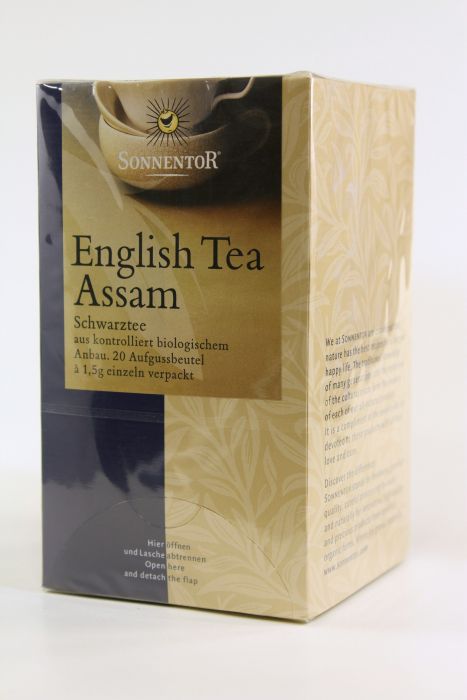 SONNENTOR Englischer Tea Assam á 1,5g EV 18Btl