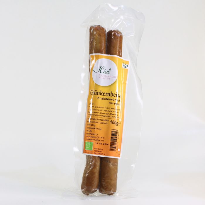 HIEL Grünkernbeißer, 100 gr Packung 2 Stück