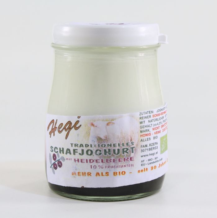 HEGI Schafjoghurt Heidelbeer 180g