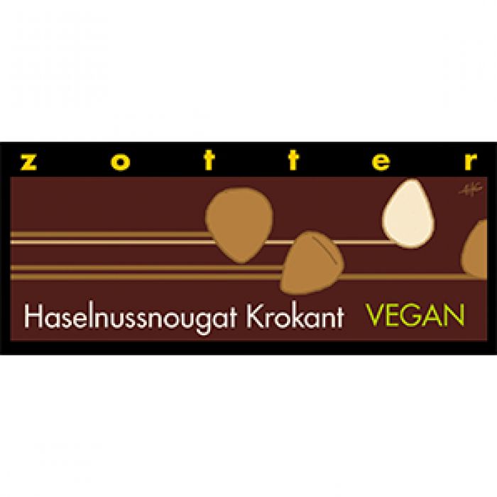 ZOTTER Haselnussnougat Krokant 70g