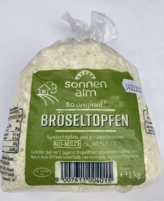 BIO Bröseltopfen 1 kg