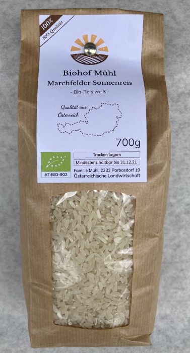 BIO Marchfelder Reis 700g