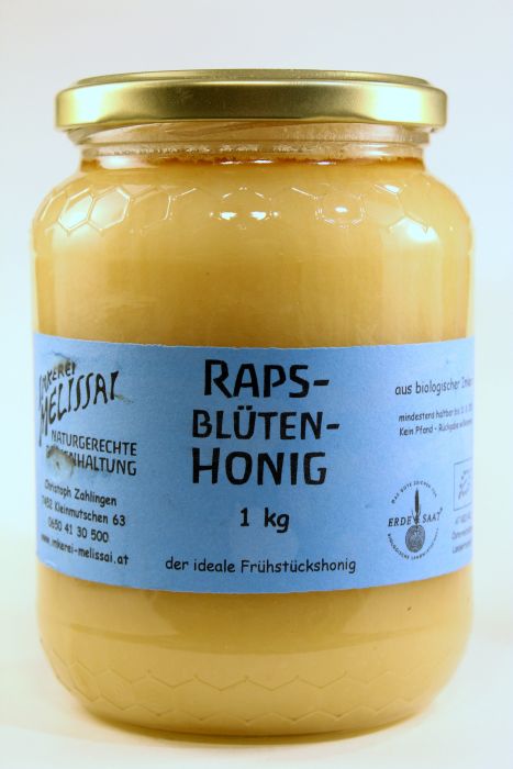 ZAHLINGEN Rapsblütenhonig 1kg