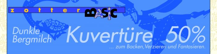 ZOTTER Basic 50 - Dunkle Bergmilch (130 g)