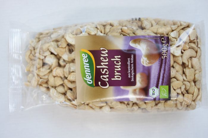 DENNREE Cashewbruch,  Burkina Faso, 500 gr Packung