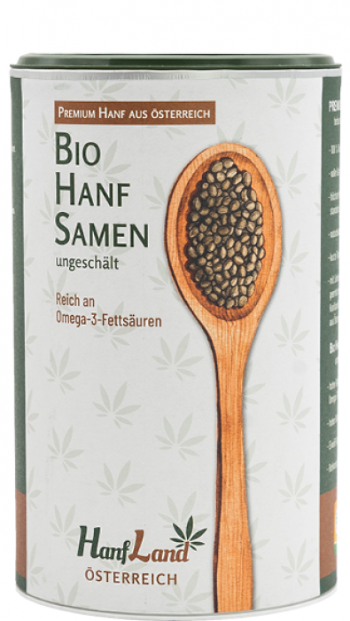 BIO Hanfsamen ungeschält 500g