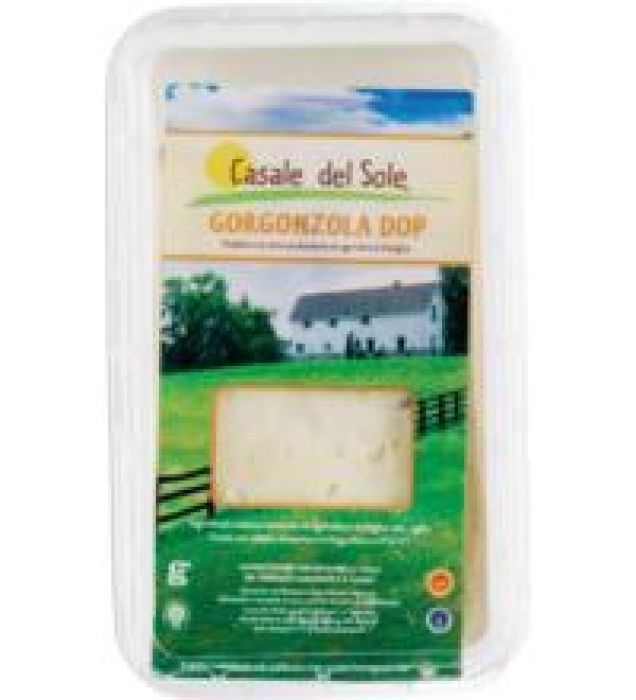 CASALE DEL SOLE Arrigoni Gorgonzola D.O.P., 200 gr Schale